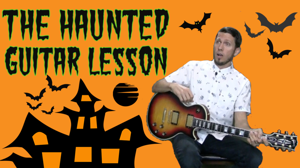 The Haunted Halloween Guitar Lesson! – Kids Guitar Academy